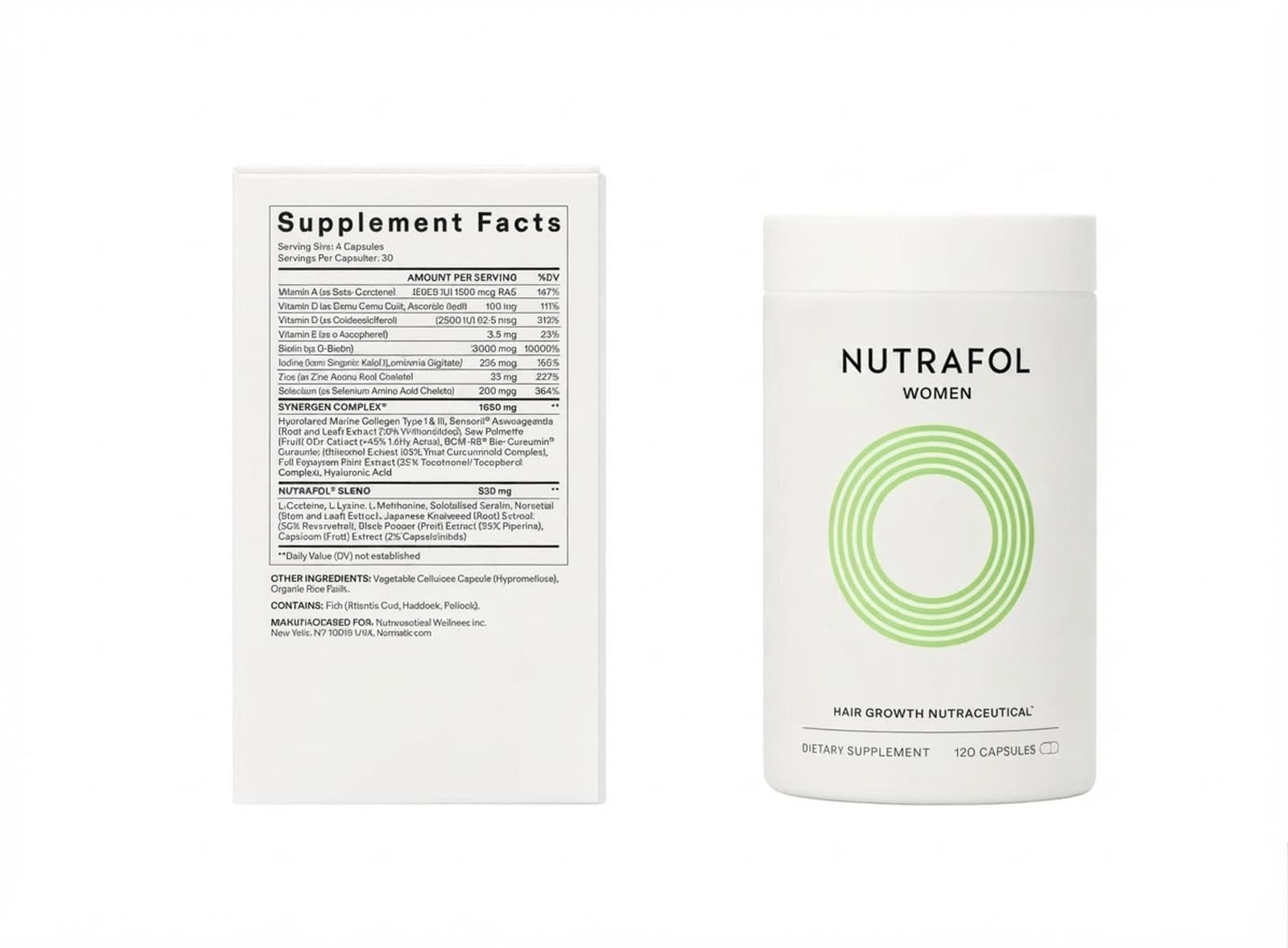 Nutrafol Women three month supply box