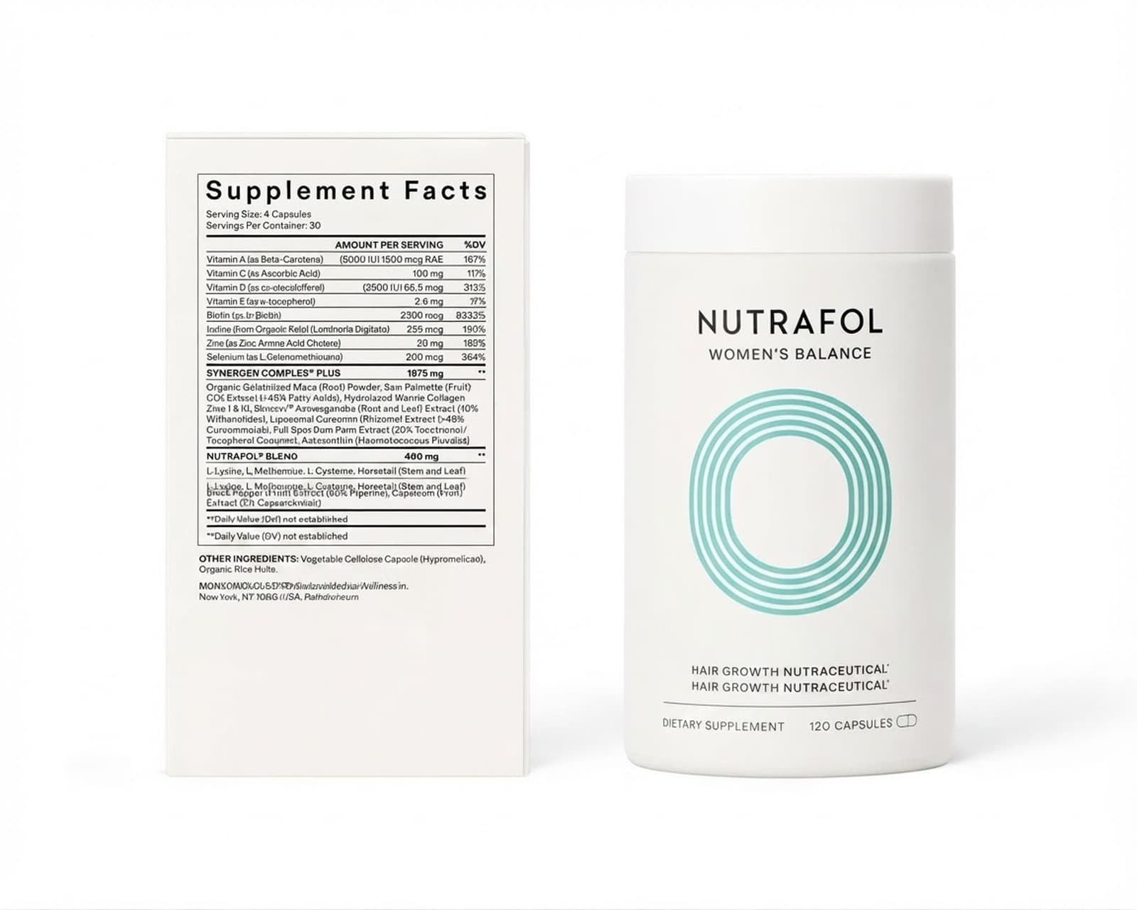 Nutrafol Women's Balance three month supply box